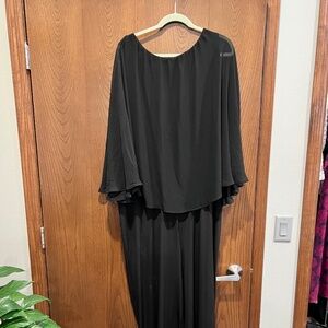 Chiffon Overlay Jumpsuit